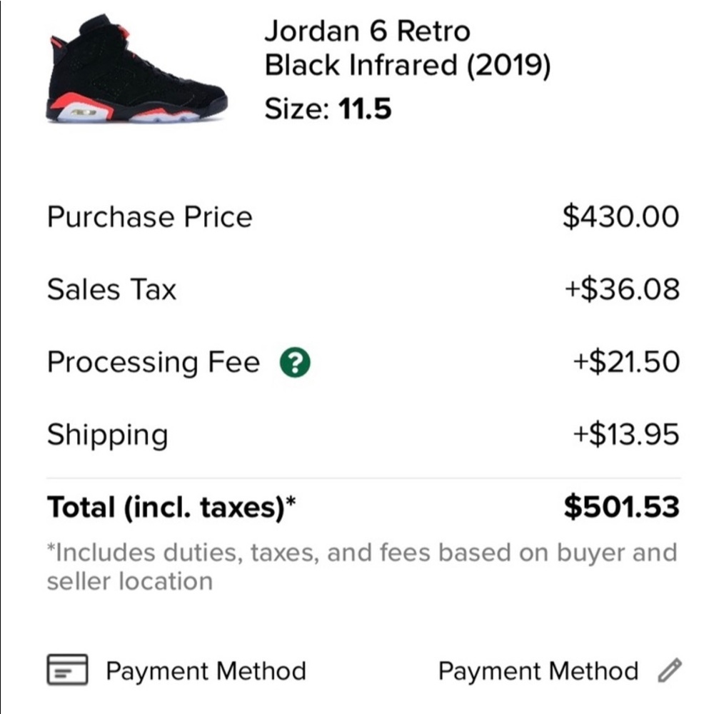 Air Jordan 6 Infrared